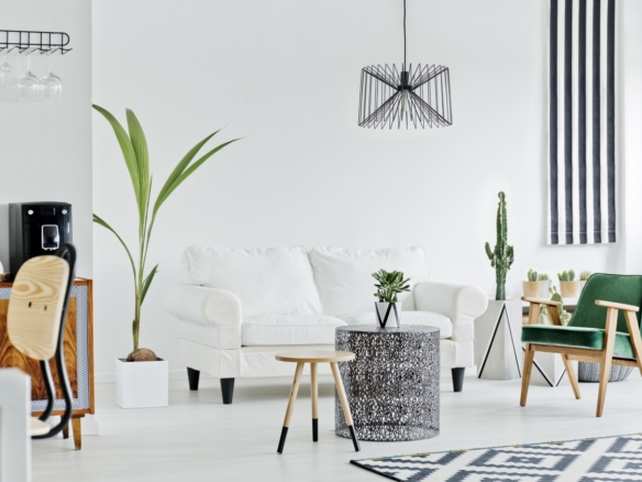open space of loft