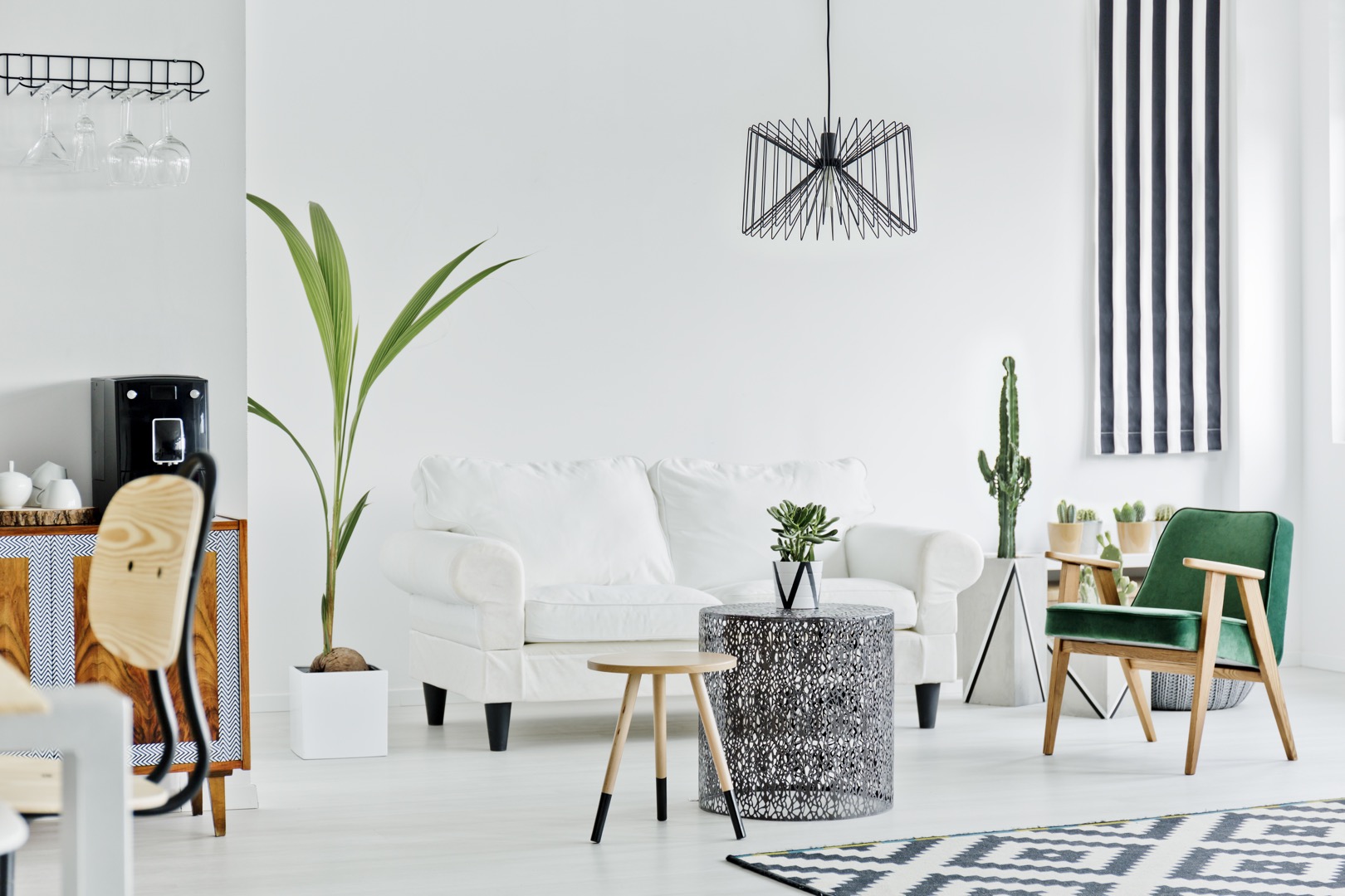 open space of loft
